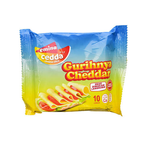 Cek Halal Emina Keju Cheedar Olahan (Slice Cedda) BPOM