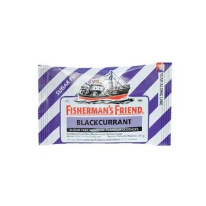 Cek Halal Fishermans Friend Kembang Gula Rasa Blackcurrant (Blackcurrant Flavour Lozenges) BPOM