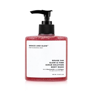 Cek Halal Grace And Glow Rouge 540 Glow & Firm Scrub Solution Body Wash BPOM