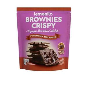 Cek Halal Lemonilo Kukis Brownies Cokelat dngan Cokelat Chip (Brownies Crispy MINI Topping Chocochips) BPOM