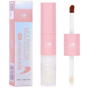 Cek Halal Magefy Multicolor 2-In-1 Lipstick & Lip Gloss 10 BPOM