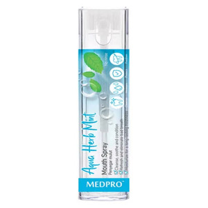 Cek Halal Medpro Mouth Spray Aqua Herb Mint BPOM