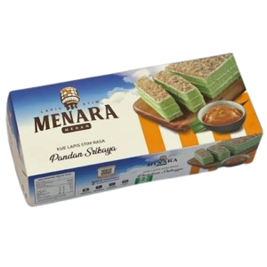 Cek Halal Menara Medan Kue Lapis Stim Rasa Pandan Srikaya BPOM