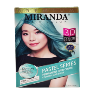 Cek Halal Miranda Hair Color Mc-p3 Precious Turquoise BPOM