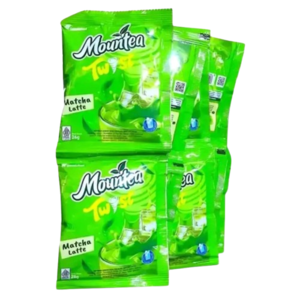 Cek Halal Mountea Twist Minuman Serbuk Rasa Teh Hijau (Macha Latte) BPOM