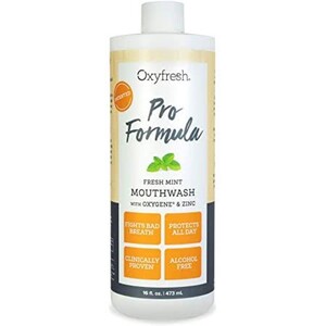 Cek Halal Oxyfresh Pro Formula Fresh Mint Mouthwash BPOM