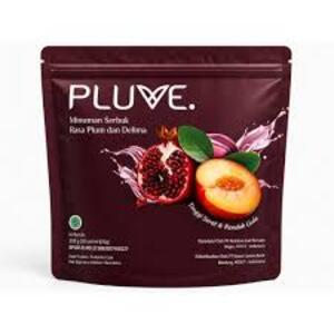 Cek Halal Pluve Minuman Serbuk Rasa Plum dan Delima BPOM