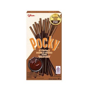 Cek Halal Pocky Biskuit Stik Cokelat Bersalut Cokelat BPOM