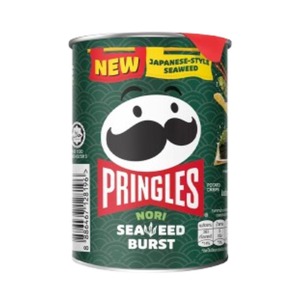 Cek Halal Pringles Makanan Ringan Kentang Rasa Rumput Laut (Nori Seaweed Burst) BPOM