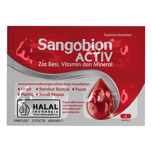 Cek Halal Sangobion Activ BPOM