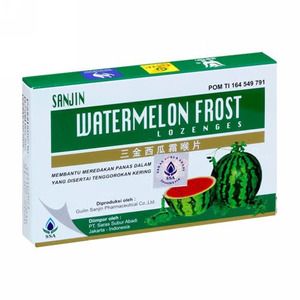 Cek Halal Sanjin Watermelon Frost Lozenges BPOM