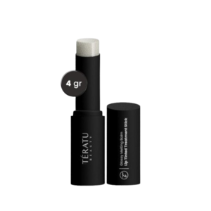 Cek Halal Teratu Beauty Glossy Melting Balm Lip Tinted Treatment Stick 03 White BPOM