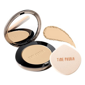 Cek Halal Timephoria Timeless Optima Cover - Blur Skin Perfection Powder Foundation 002 Birch BPOM