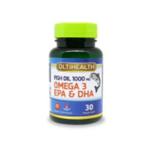 Cek Halal Ultihealth Fish Oil 1000 MG Omega 3 EPA & DHA BPOM