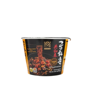Cek Halal Youus Mi Instan Dengan Saus Kedelai Hitam (Gonghwachun Jjajang Noodle) BPOM