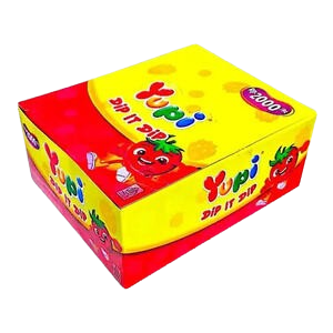 Cek Halal Yupi Dip It Dip Kembang Gula Lunak Jeli Dengan Saus Stroberi BPOM