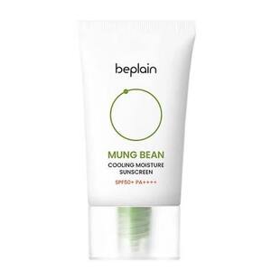 Cek Halal Beplain Mung Bean Cooling Moisture Sunscreen Spf 50+ Pa++++ BPOM