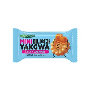 Cek Halal Bobmoos Kukis Lunak Rasa Karamel Asin (Mini Yakgwa Salty Caramel) BPOM