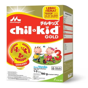 Cek Halal Chil Kid Gold (Desain R26) Susu Pertumbuhan Untuk Usia 1-3 Tahun Rasa Vanila BPOM