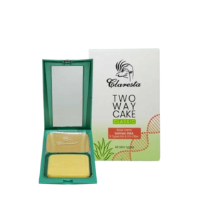 Cek Halal Claresta Two Way Cake Classic Salmon DNA, Hyaluronic & UV Filter - Petal Soft BPOM