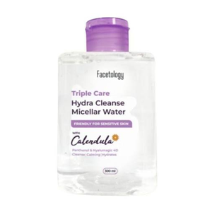 Cek Halal Facetology Triple Care Hydra Cleanse Micellar Water+ BPOM