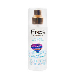 Cek Halal Fres&natural Hijab Refresh Fine Fragrance Mist Cotton Dreams BPOM