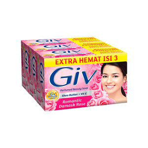 Cek Halal Giv Romantic Damask Rose (Bar Soap) BPOM