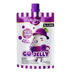 Cek Halal Go-Day Minuman Jeli Rasa Anggur (Grape Flavored Jelly Drink) BPOM