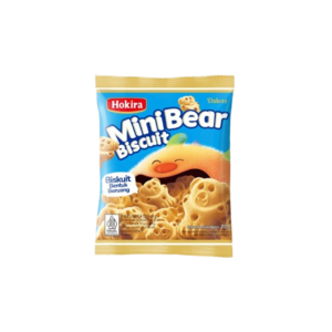 Cek Halal Hokira Dalezz Biskuit Bentuk Beruang (Mini Bear Biscuit) BPOM