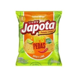 Cek Halal Japota Keripik Kentang Rasa Nipis Pedas (Spicy Lime) BPOM