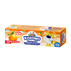 Cek Halal Kodomo Toothpaste Flashy Orange BPOM
