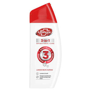 Cek Halal Lifebuoy 3-in-1 Antibacterial + Care (Hair & Body Wash) BPOM