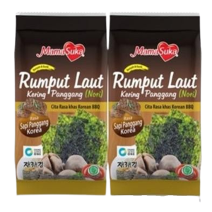 Cek Halal Mamasuka Rumput Laut Kering Panggang Rasa Korean Barbeque (Korean BBQ) BPOM
