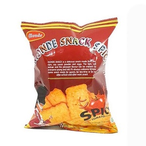 Cek Halal Monde Makanan Ringan Ekstrudat Rasa Tomat Pedas ( Snack Tomato Spicy ) BPOM