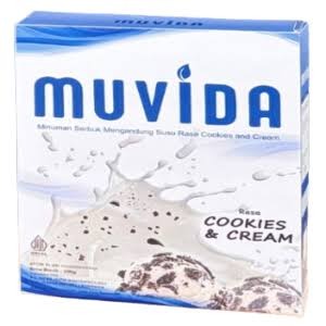 Cek Halal Muvida Minuman Serbuk Mengandung Susu Rasa Vanila BPOM