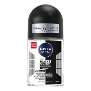Cek Halal Nivea Men Black & White Invisible Original Anti-perspirant Roll On BPOM