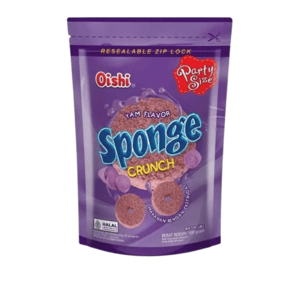 Cek Halal Oishi Makanan Ringan Ekstrudat Rasa Ubi (Sponge Crunch Yam Flavor) BPOM