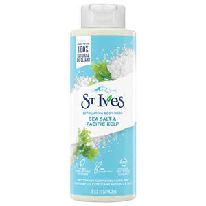 Cek Halal St. Ives Exfoliating Body Wash Sea Salt & Pacific Kelp BPOM