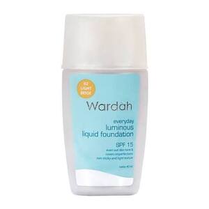 Cek Halal Wardah Everyday Luminous Liquid Foundation 02 Light Beige BPOM